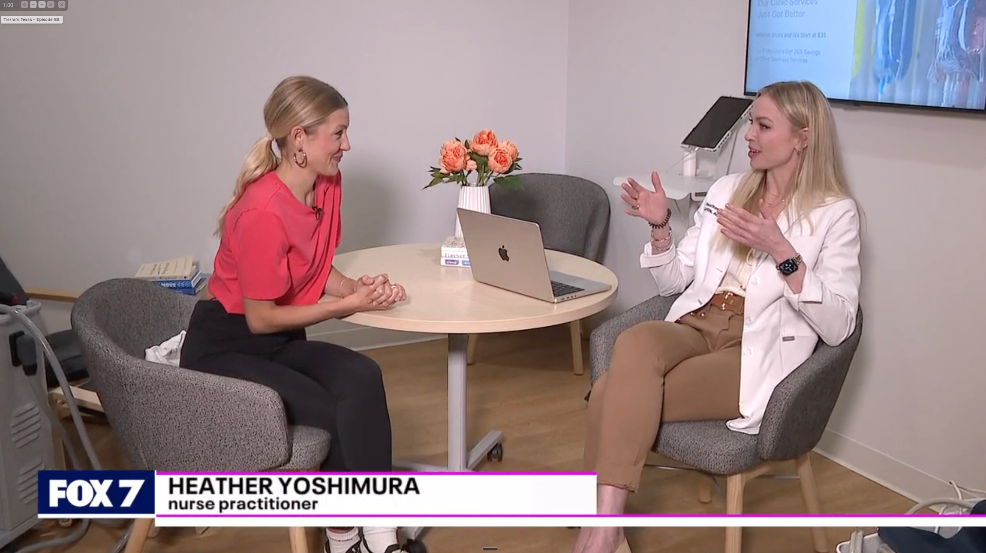 Heather on Fox 7 Austin